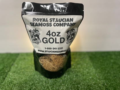 🌊 Premium St. Lucian Gold Seamoss