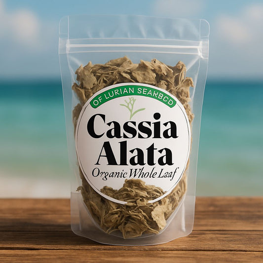 Dried Cassia Alata Leaves - packaging detail