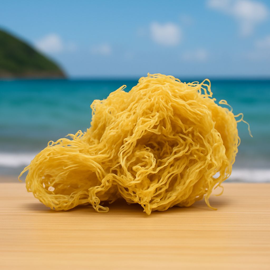 St. Lucian Gold Sea Moss - premium dried sea moss product photo