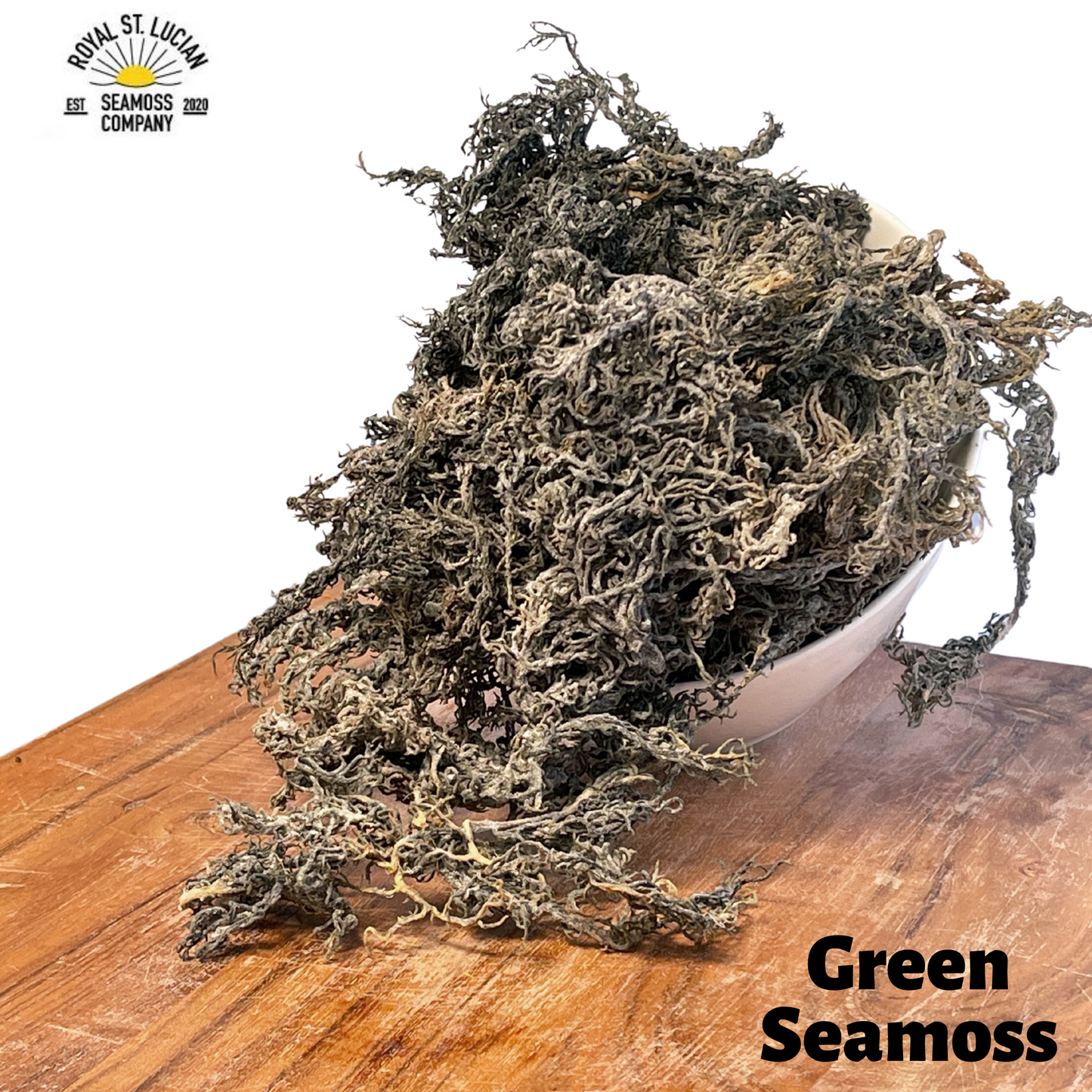 Green Seamoss - Wholesale - 10lbs